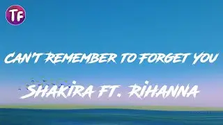 Shakira - Can't Remember to Forget You (Lyrics) ft. Rihanna