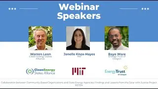 Collaboration Between Community Based Orgs & State Energy Agencies: Lessons from Solar with Justice