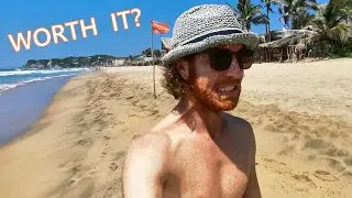 🇲🇽 Beach hopping in MEXICO 🤠 Including a NUDIST BEACH 👀⛱️ROAD TRIP!!! 🚙💨