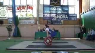 Małgorzata Wiejak podrzut 126 kg