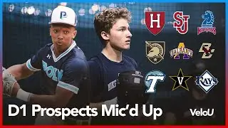 D1 PROSPECTS MIC'D UP | Mic’d Up Episode 1 VeloU