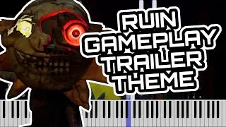 Phantom Distortion - FNaF Security Breach | Piano Tutorial