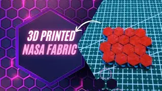 NASA Fabric 3D Printed Dual Color 2Min Hindi  #3dprinting #science  #red #nasa #engineering #asmr