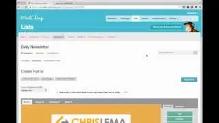 Creating an Email Newsletter with MailChimp and your Site's RSS feed