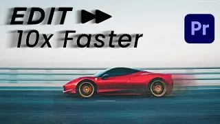 How to EDIT FAST in Premiere Pro! This will BLOW YOUR MIND!