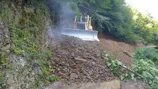 KOMATSU D85 EX DOZER  Orman Yol Yapımı 