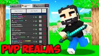 Top 5 PVP Realms on Minecraft Bedrock Edition - Xbox One, Ps4, MCPE, Android, IOS, Nintendo Switch