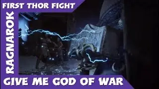 God of war ragnarok | Thor boss fight give me God of war