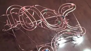 Copper Rolling Ball Sculpture 7