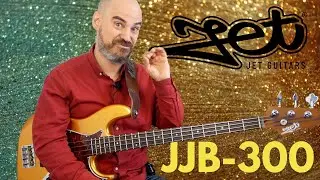JET Guitars JJB-300. ¡ORO! ¡ORO!