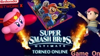 Game On : Mini Torneo en Linea y Duelos  de Super Smash Bros Ultimate. Nintendo Switch.