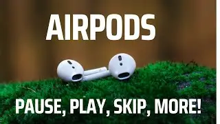 Airpods - How to Pause, Skip, Play, Change Volume! Tutorial & Guide