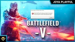 Battlefield V Instalar Drivers - Error al ingresar