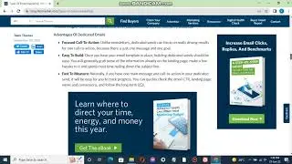 Types of Email marketing and business. Email marketing/lifestyle with minha