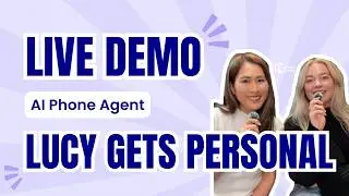 Lucy AI Phone Answering Live Demo: Lucy gets personal with your frequent callers
