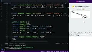 JavaScript HTML5 APIs 050 Rendering to Canvas with requestAnimationFrame
