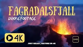FAGRADALSFJALL VOLCANO Drone Video 2023 | VOLCANOES ERUPTION 