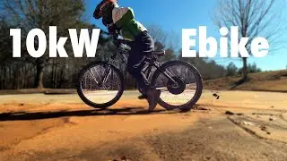My Homemade 10,000W Ebike! (Sabvoton72150)