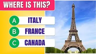 Unveiling Famous Places: Guess the Country in this Monument Quiz Challenge