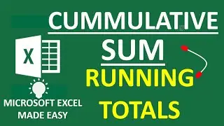 [Easy Method!] Insert Running Total & Cumulative Sum In Excel Fast and Quick