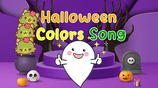 Spooky Halloween Colors Song | Kids Song | 