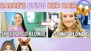 Sabre Norris is Dying Her Hair BLONDE?!