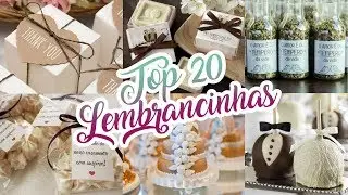 20 Dicas de Lembrancinhas para Casamento!