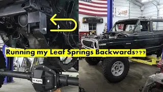 Jeep Cherokee Chief Leaf Spring Shackle Reversal