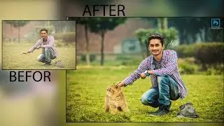 Boy With Cat & Soft Color Camera Raw In Adobe CC Tutorial