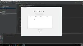 Python Tutorial GUI/Desktop app - Connection to DataBase/Populate Table From Combo Box - part 6