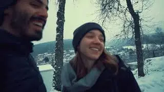 VISITAMOS UMA CACHOEIRA CHEIA DE NEVE NA ALEMANHA