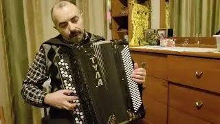 "Подснежник" (Апрель) из цикла "Времена года". Собственное переложение для баяна.
