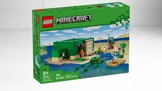 LEGO Minecraft The Turtle Beach House Set 21254