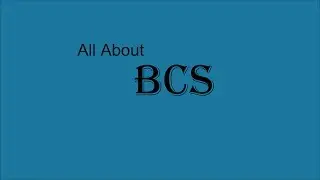 Clear Concept about BCS!