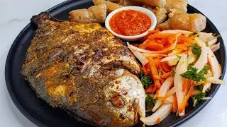 A Typical and Detailed Cameroonian Grilled Fish Marinade and Grilled Fish Recipe. All in 1 Recipe.