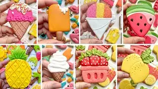 Summer Foods ~ all of my favorite summer food cookies decorated with royal icing!