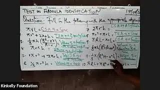 Formulae: Sectors, Segments, Cones, Frustums and Cylinders