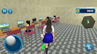 School Girl Life Simulator (game review Android)