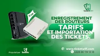 4B - ENREGISTREMENT ROUTEURS, TARIFS ET IMPORTATION DE TICKETS #wifizone  #mikrotik  #ticketwifi