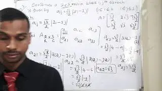 GRADE 11 | MATHS | CH 7 MATRICS EXAMPLE PROBLEMS | 21 01 2021 | 8 00 AM