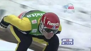 Matti Hautamaeki 204.5m Planica 2011 Team Competition Second Round