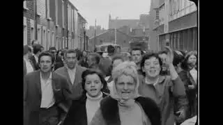 Women Break Falls Road Curfew, Belfast City, Northern Ireland 1970