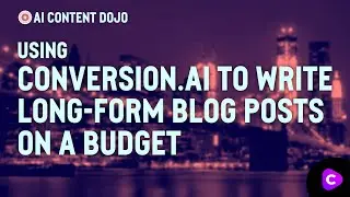 Using Jarvis to Write Long-Form Blog Posts on a Budget (Jarvis Tutorial)