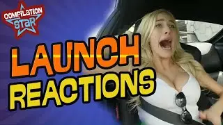 Best Launch Control Reactions | Tesla speeding up |  Lamborghini GTR BMW Ferrari
