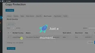Secure Copy Content Protection plugin Block Country Overview