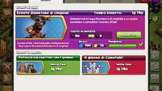 EVENTO SPECIALE DOMATORE! CLASH OF CLANS