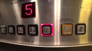 Sweden, Stockholm, Flemingsberg, Södertörns högskolebibliotek, ITK AB elevator