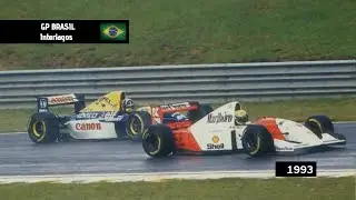 🇧🇷 • Grande Prêmio do Brasil 1993 • Drible da vaca de Ayrton Senna