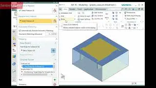 NX 12.0 | SIEMENS | Walkthrough - Replacing Features