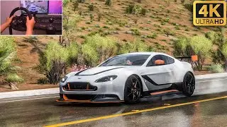ASTON MARTIN VANTAGE GT12 - Forza Horizon 5 | Steering Wheel PXN V10 GAMEPLAY